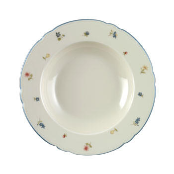 HLBOKÝ TANIER, keramika, 23 cm - krémová, Lifestyle, keramika (23cm) - Seltmann Weiden