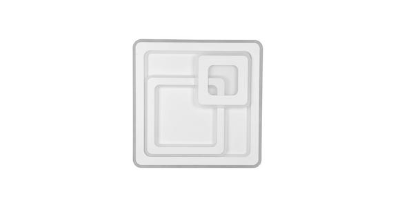 LED-DECKENLEUCHTE 51,5/51,5/7 cm   - Weiß, LIFESTYLE, Kunststoff/Metall (51,5/51,5/7cm) - Novel