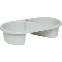 WASCHSCHÜSSEL SEPP  - Pastellgrün, Basics, Kunststoff (40/22.5/9cm) - Bebe Jou