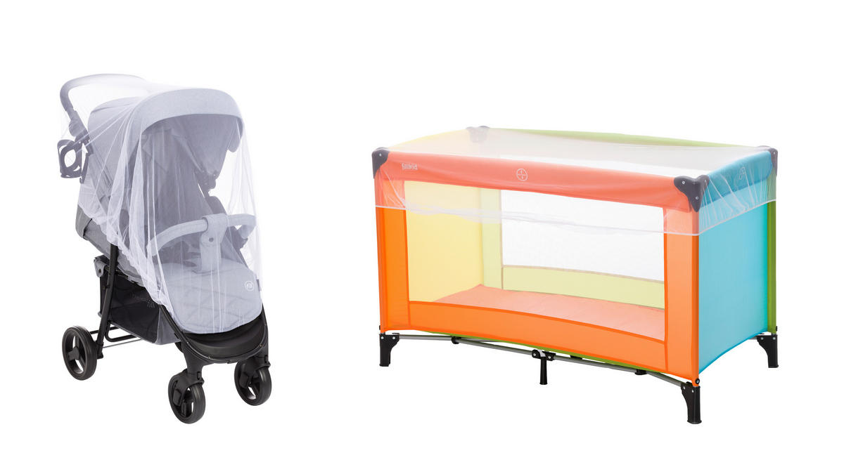 MÜCKENNETZ - Weiß, Basics, Textil (140/60cm) - My Baby Lou