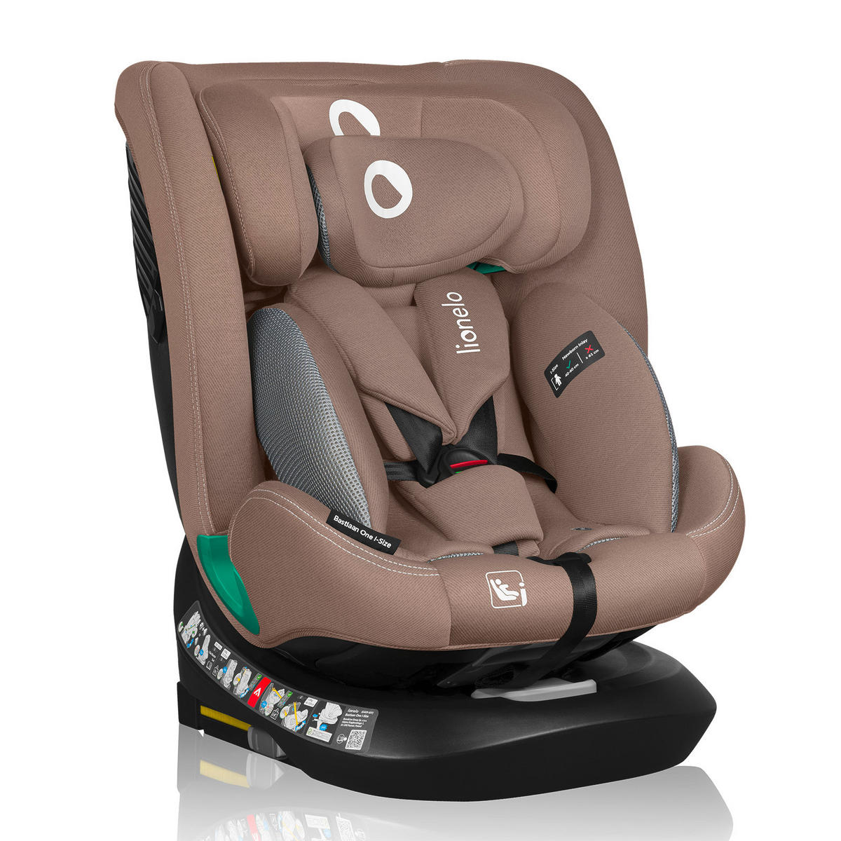 KINDERAUTOSITZ Bastiaan One i-Size   - Beige, Basics, Kunststoff (44.5/60/81cm) - Lionelo