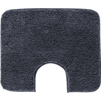 WC-VORLEGER Dunkelgrau 50/60 cm  - Dunkelgrau, Basics, Kunststoff/Textil (50/60cm) - Grund