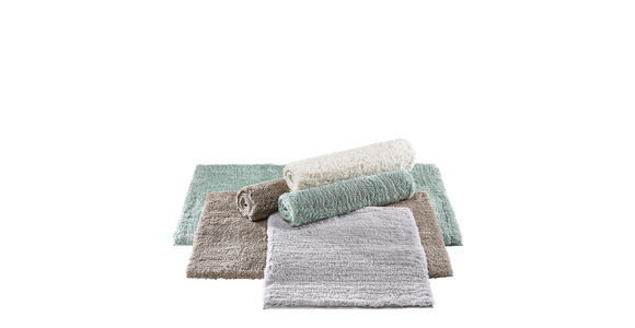 BADEMATTE 70/120 cm Weiß - Weiß, Basics, Kunststoff/Textil (70/120cm) - Ambiente