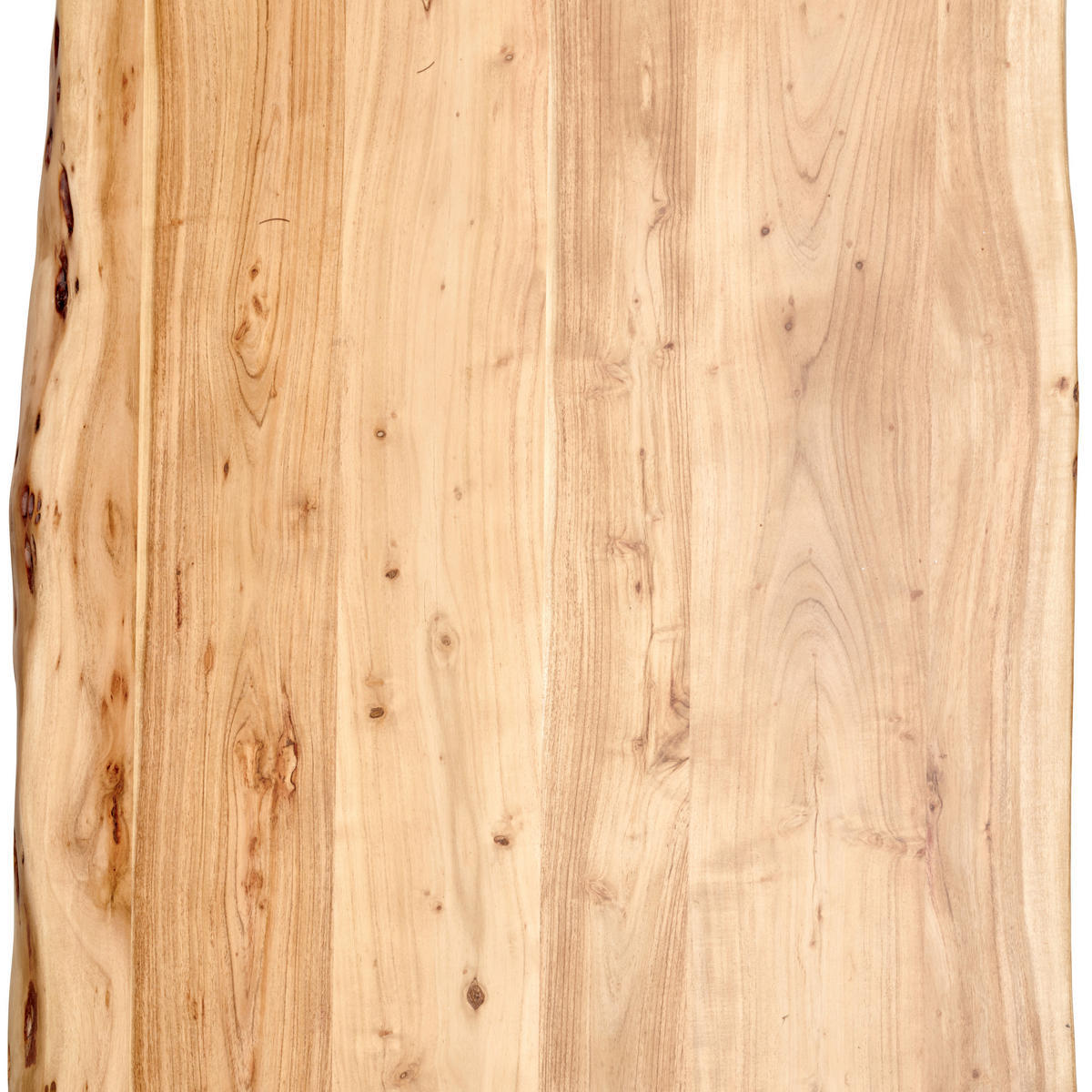 ESSTISCH in Holz, Metall   - Schwarz/Naturfarben, Natur, Holz/Metall (180/78/90cm) - Livetastic