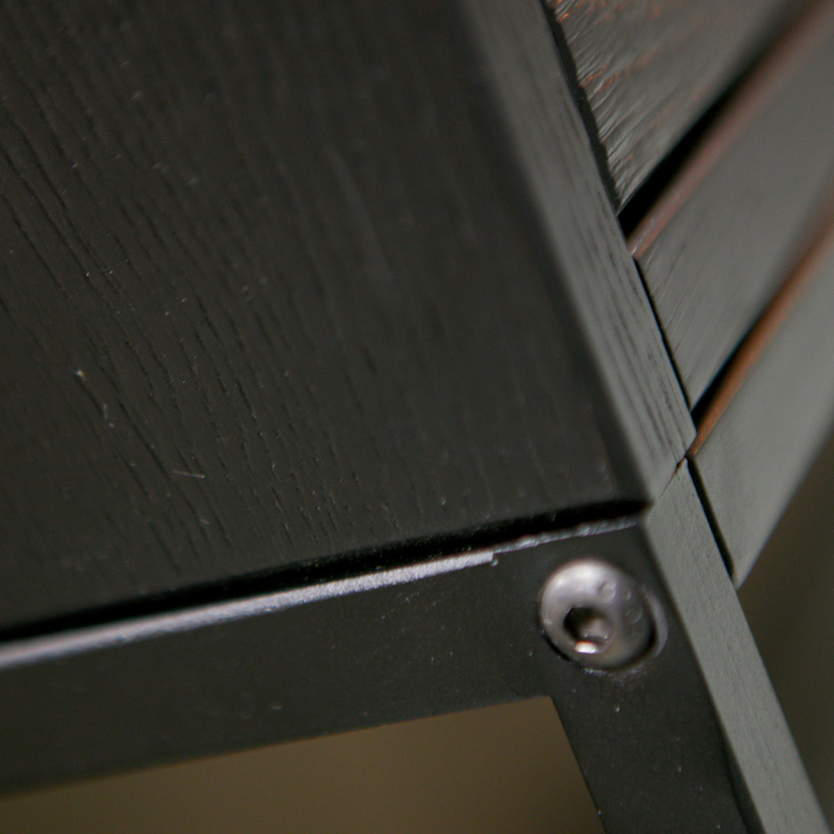 KONSOLENTISCH in Holz, Metall 140/40/74 cm    - Schwarz, Design, Holz/Metall (140/40/74cm) - Livetastic