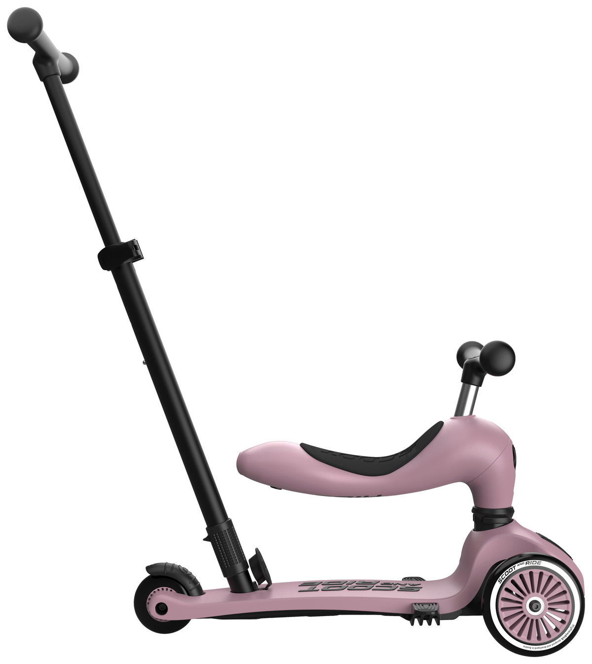 KINDERSCOOTER  - Beere, Trend, Kunststoff (3,1kg) - Scoot and Ride