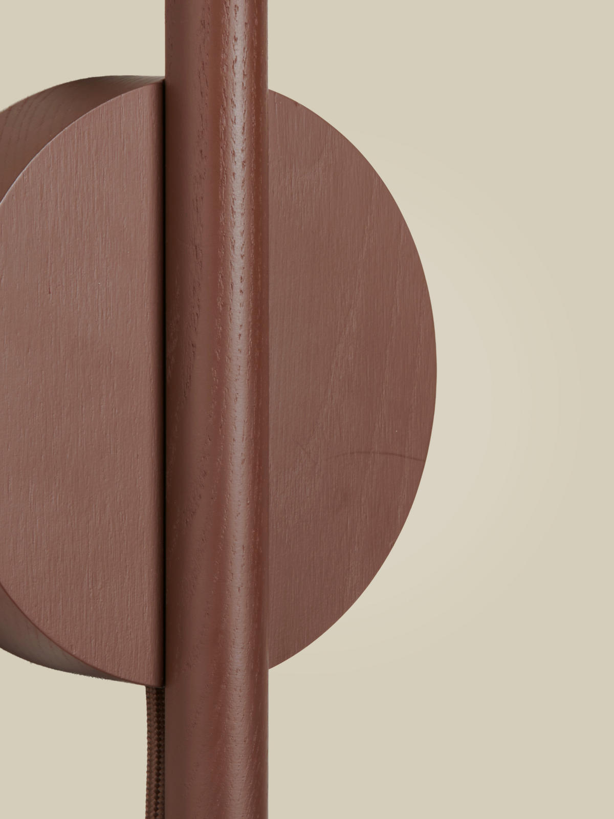 WANDLEUCHTE Good & Mojo 20/20/33 cm  - Braun/Weiß, Trend, Holz (20/20/33cm) - Good & Mojo