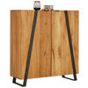 KOMMODE  in 115/126,5/43 cm  - Eichefarben/Schwarz, Trend, Holz/Metall (115/126,5/43cm) - Landscape