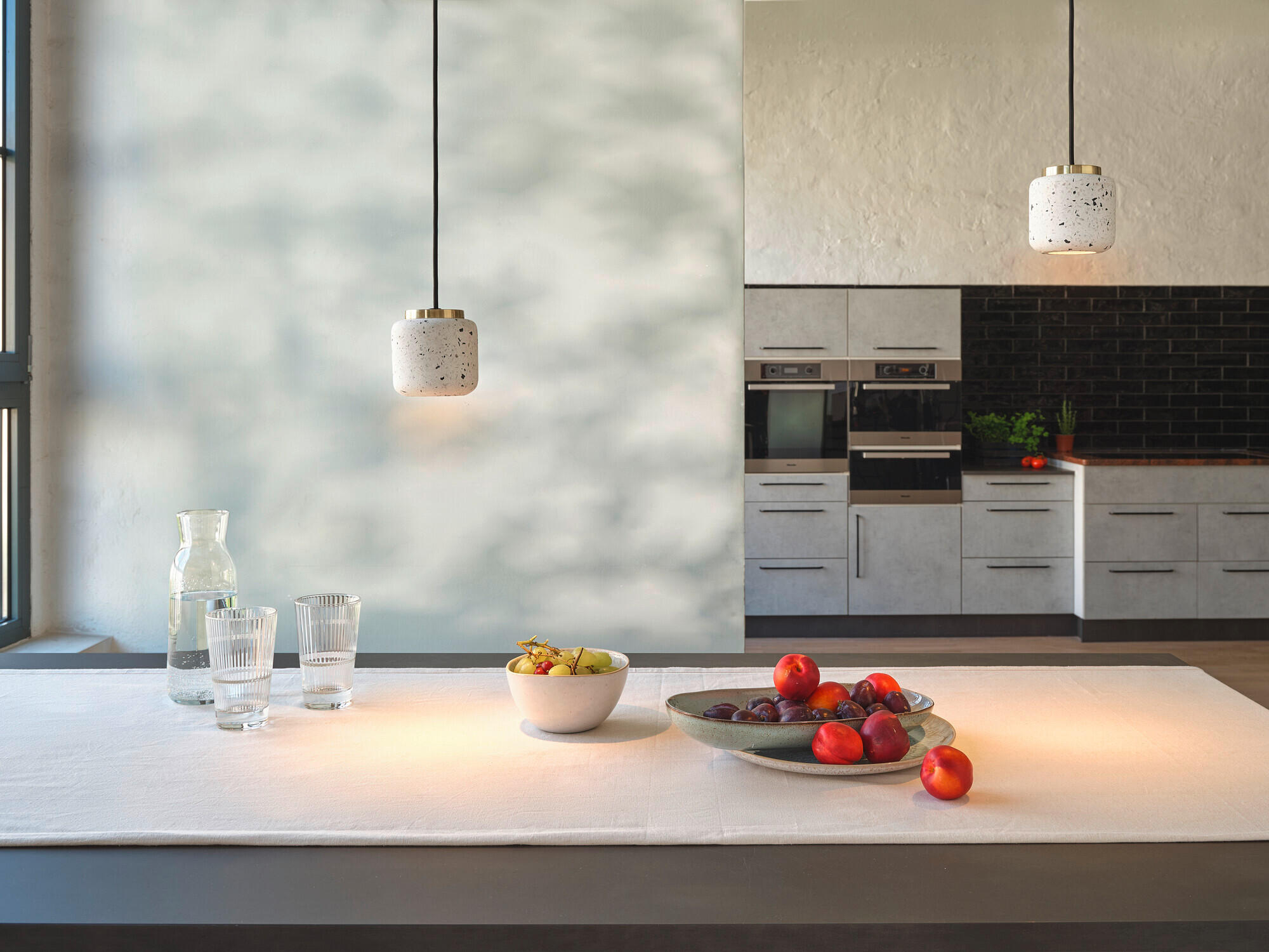 HÄNGELEUCHTE 10/150 cm  - Weiß, Design, Stein (10/150cm) - Ledvance