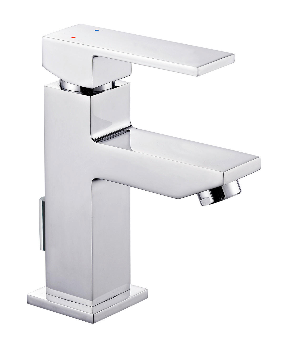 WASCHTISCHARMATUR 5,0/16,0/13,5 cm  - Chromfarben, Basics, Metall (5,0/16,0/13,5cm) - Xora