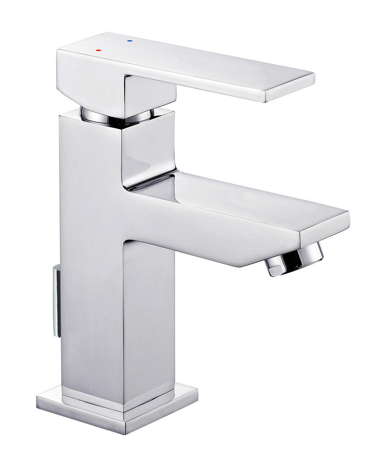 WASCHTISCHARMATUR 5,0/16,0/13,5 cm  - Chromfarben, Basics, Metall (5,0/16,0/13,5cm) - Xora