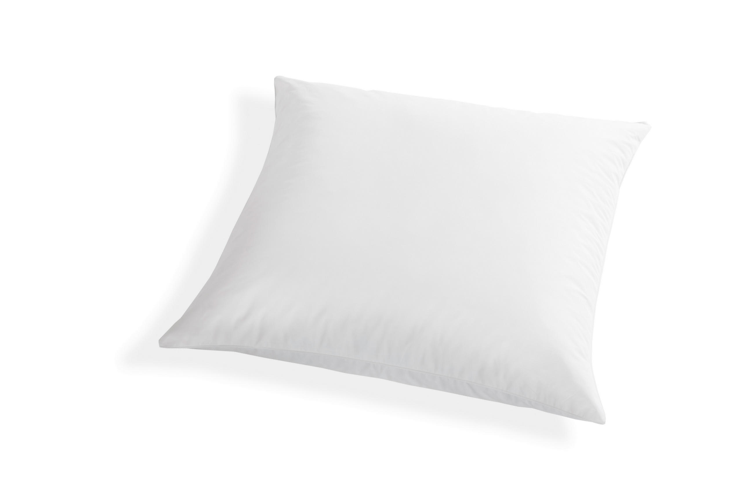 KOPFPOLSTER 80/80 cm Daunen  - Weiß, Basics, Textil (80/80cm)