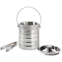 Găleată Pentru Gheață - culoare inox, Trend, metal (15/18cm) - Novel