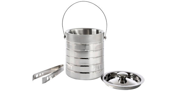 EISEIMER - Edelstahlfarben, Trend, Metall (15/18cm) - Novel