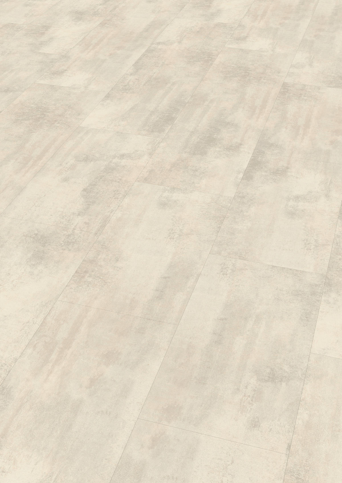 DESIGNBODEN Chromix weiss EGGER Aquadura+  - Sandfarben/Weiß, KONVENTIONELL, Holzwerkstoff (129.2/32.7/0.75cm) - Egger Holzwerkstoffe