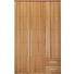 KLEIDERSCHRANK in vollmassiv Kernbuche Buchefarben - Buchefarben/Alufarben, Natur, Holz/Metall (134/214/61cm) - Linea Natura KLEIDERSCHRANK in vollmassiv Kernbuche Buchefarben - Buchefarben/Alufarben, Natur, Holz/Metall (134/214/61cm) - Linea Natura