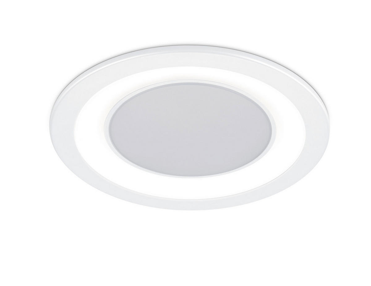 LED-EINBAUSPOT CORE 14,8/3,3 cm   - Weiß, Basics, Kunststoff (14,8/3,3cm) - Trio Leuchten