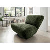 XXL-SESSEL Struktur Dunkelgrün  - Dunkelgrün/Schwarz, Trend, Textil/Metall (95/77/94cm) - Livetastic