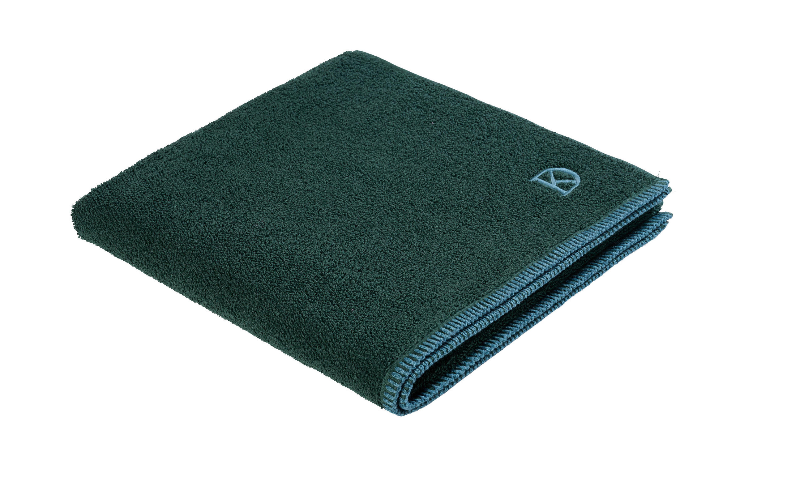 DUSCHTUCH BOLANO 70/140 cm  - Dunkelgrün, KONVENTIONELL, Textil (70/140cm) - Dieter Knoll