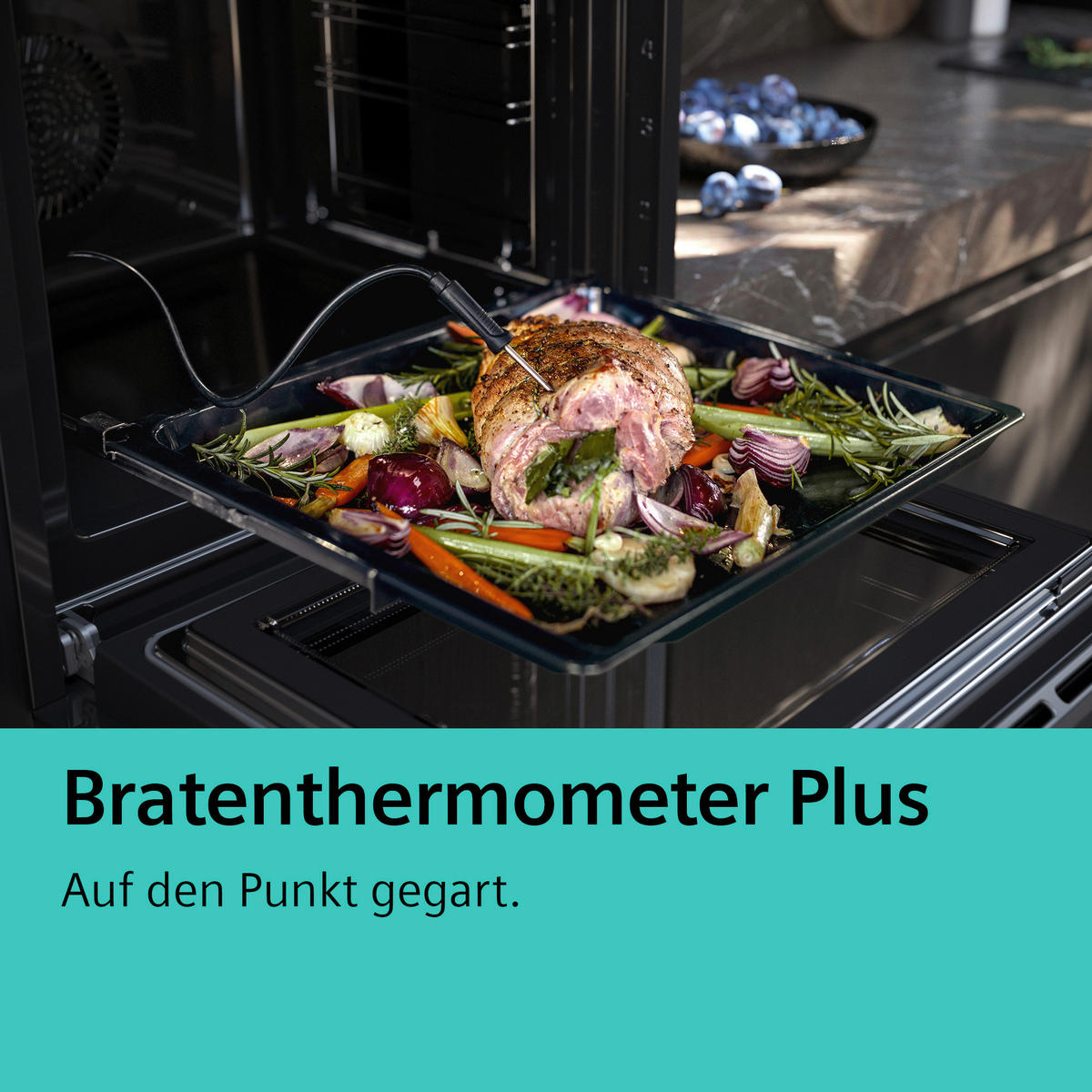 EINBAUBACKOFEN HB976GMB1  - Edelstahlfarben/Schwarz, Basics, Metall (59,4/59,5/54,8cm) - Siemens