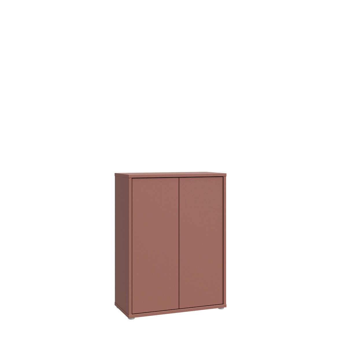 SCHUHSCHRANK Alice Springs  in 74,5/99,1/34,9 cm  - Terracotta/Grau, MODERN, Holzwerkstoff/Kunststoff (74,5/99,1/34,9cm) - Xora