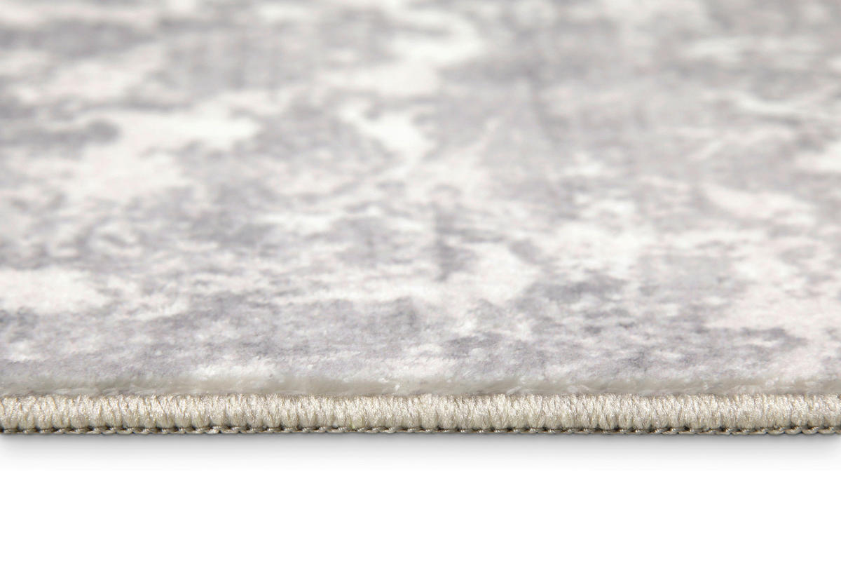 BADTEPPICH Grau, Greige 60/100 cm  - Greige/Grau, Basics, Kunststoff/Textil (60/100cm) - WECON HOME