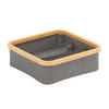 ORGANIZER  - Naturfarben/Grau, Basics, Karton/Holz (30/30/9cm) - Jimmylee