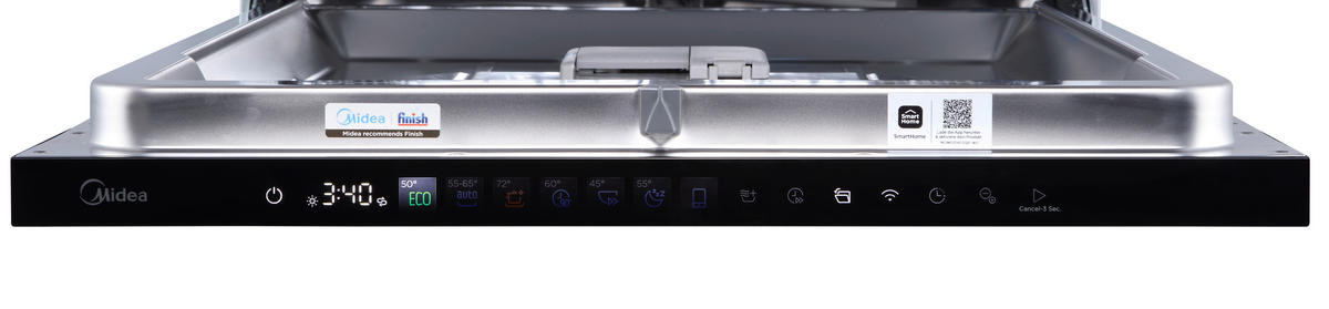 GESCHIRRSPÜLER MDWEB1403QB-WB  - Silberfarben, Basics, Metall (59,8/81,5/57cm) - Midea