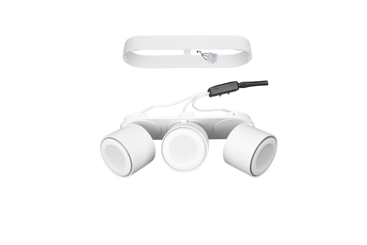 LED-STRAHLER TAURUS   - Weiß, Basics, Metall (27,3/10,6/8,7cm) - Trio Leuchten