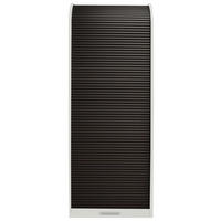 AKTENSCHRANK Graphitfarben, Weiß  - Graphitfarben/Weiß, MODERN, Holzwerkstoff/Kunststoff (69/192/44cm) - Livetastic