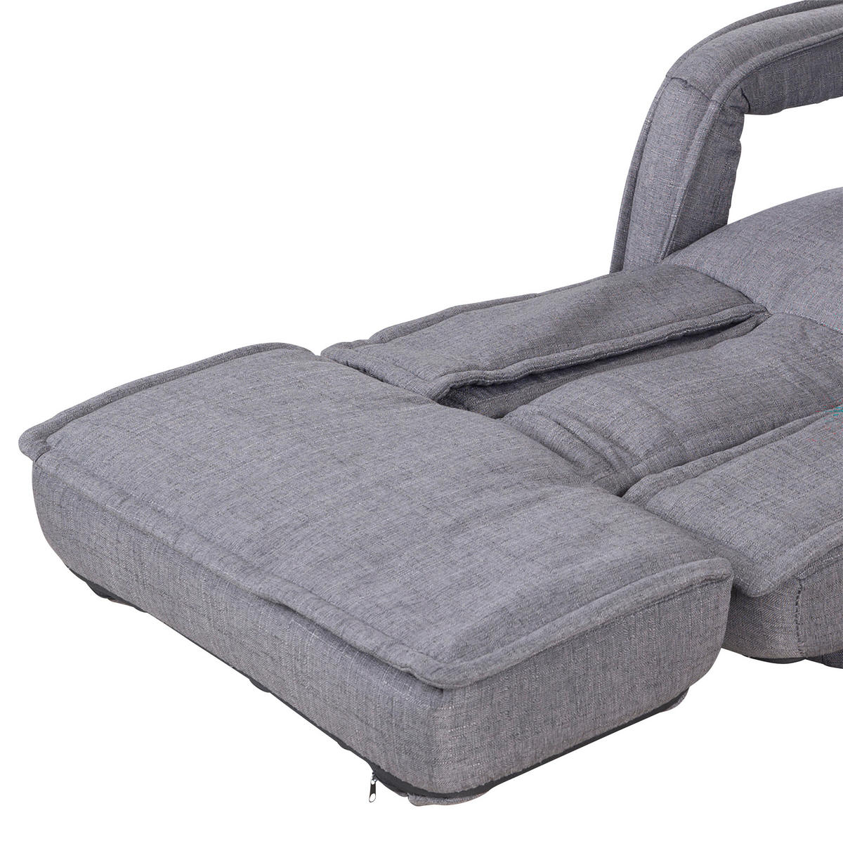 LOUNGESESSEL - Grau, MODERN, Textil/Metall (62/80/60cm) - Minecraft