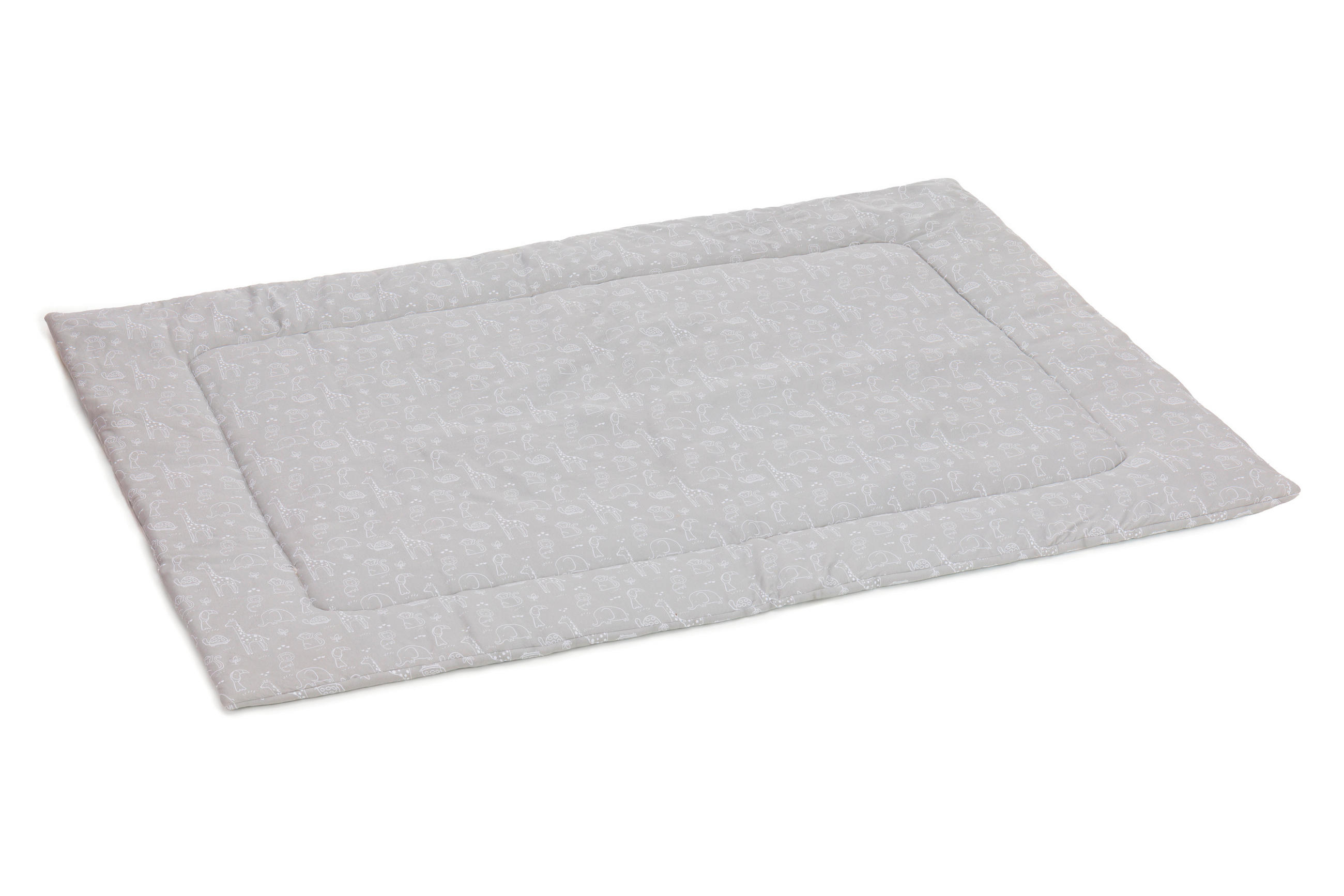 LAUFGITTEREINLAGE Rio XL   - Hellgrau, Basics, Textil (120/180cm) - Fillikid