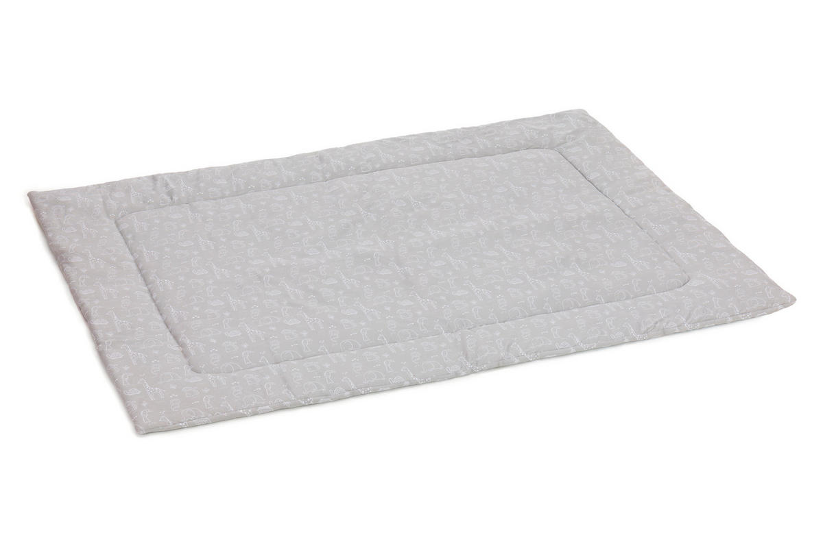 LAUFGITTEREINLAGE Rio XL 120/180 cm  - Hellgrau, Basics, Textil (120/180cm) - Fillikid