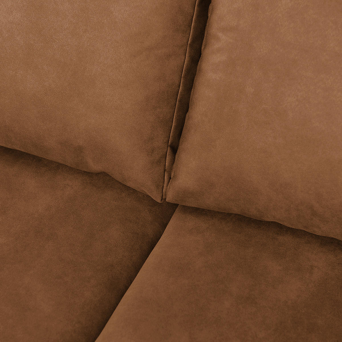 ROHOVÁ SEDAČKA, textil, koňaková - koňaková/hnědá, Design, dřevo/textil (144/200cm) - MID.YOU