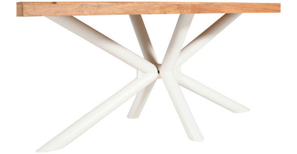 TISCHGESTELL in Metall 160/75/72 cm - Creme, Design, Metall (160/75/72cm) - Landscape