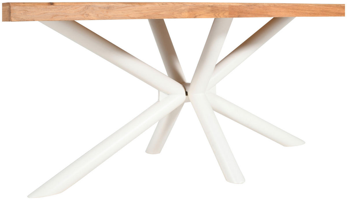 TISCHGESTELL Creme  - Creme, Design, Metall (160/75/72cm) - Landscape