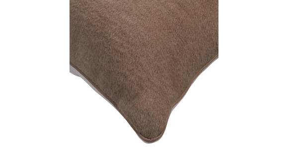 ZIERKISSEN  45/45 cm   - Taupe/Weiß, KONVENTIONELL, Textil (45/45cm) - Novel