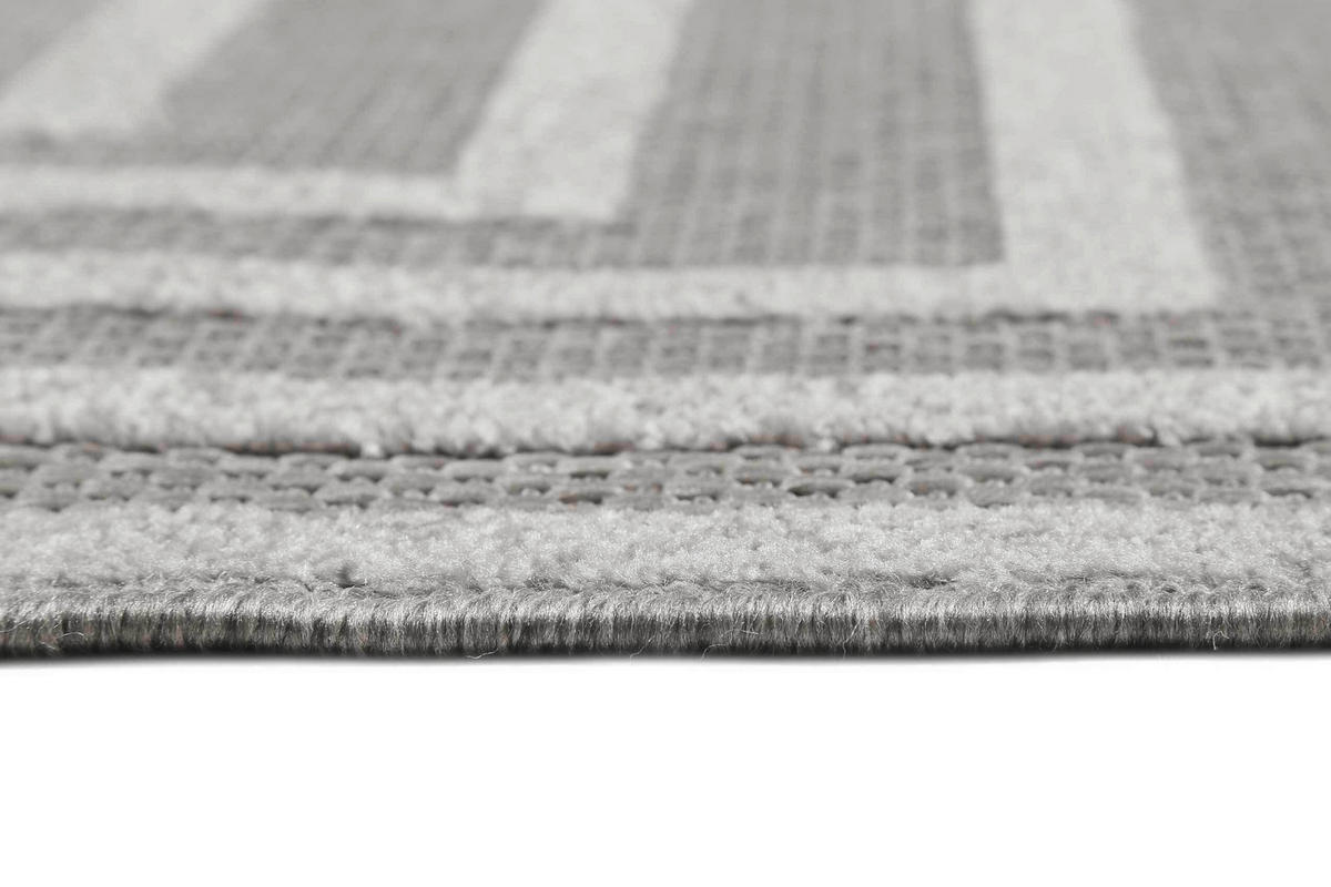OUTDOORTEPPICH 160/225 cm Carolina Silberfarben  - Silberfarben, Design, Textil (160/225cm) - Esprit