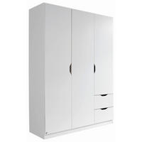 DREHTÜRENSCHRANK 136/197/54 cm 3-türig  - Weiß, MODERN, Holzwerkstoff (136/197/54cm) - Rauch Möbel
