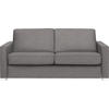 SCHLAFSOFA in Textil Blau, Braun  - Chromfarben/Blau, Konventionell, Textil/Metall (188/86/97cm) - Novel