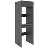 WASCHMASCHINENSCHRANK 67,5/210/67,5 cm  in Anthrazit  - Anthrazit, Basics, Holzwerkstoff (67,5/210/67,5cm) - Xora