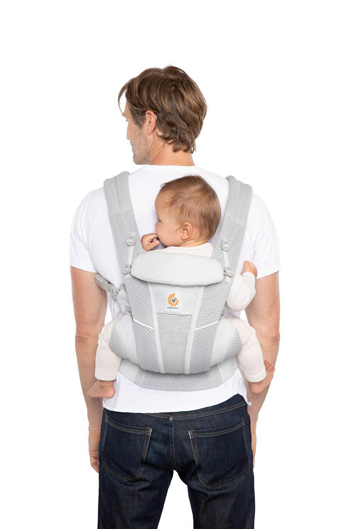 KENGUR NOSILJKA  Omni Breeze  - svetlosiva, Osnovno, tekstil (0,7kg) - Ergo Baby