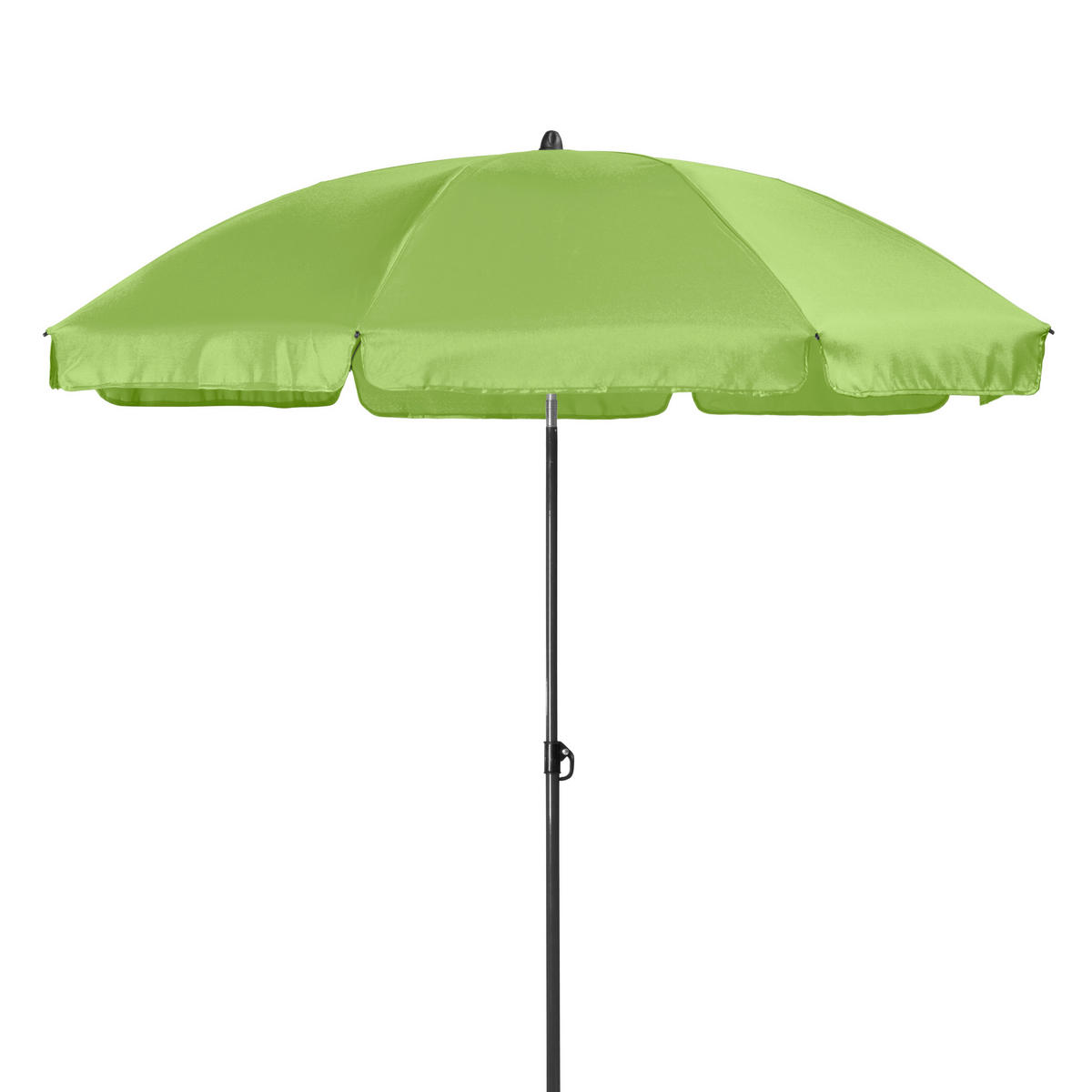 SENČNIK - rdeča/naravne barve, Konvencionalno, kovina (180/210cm)