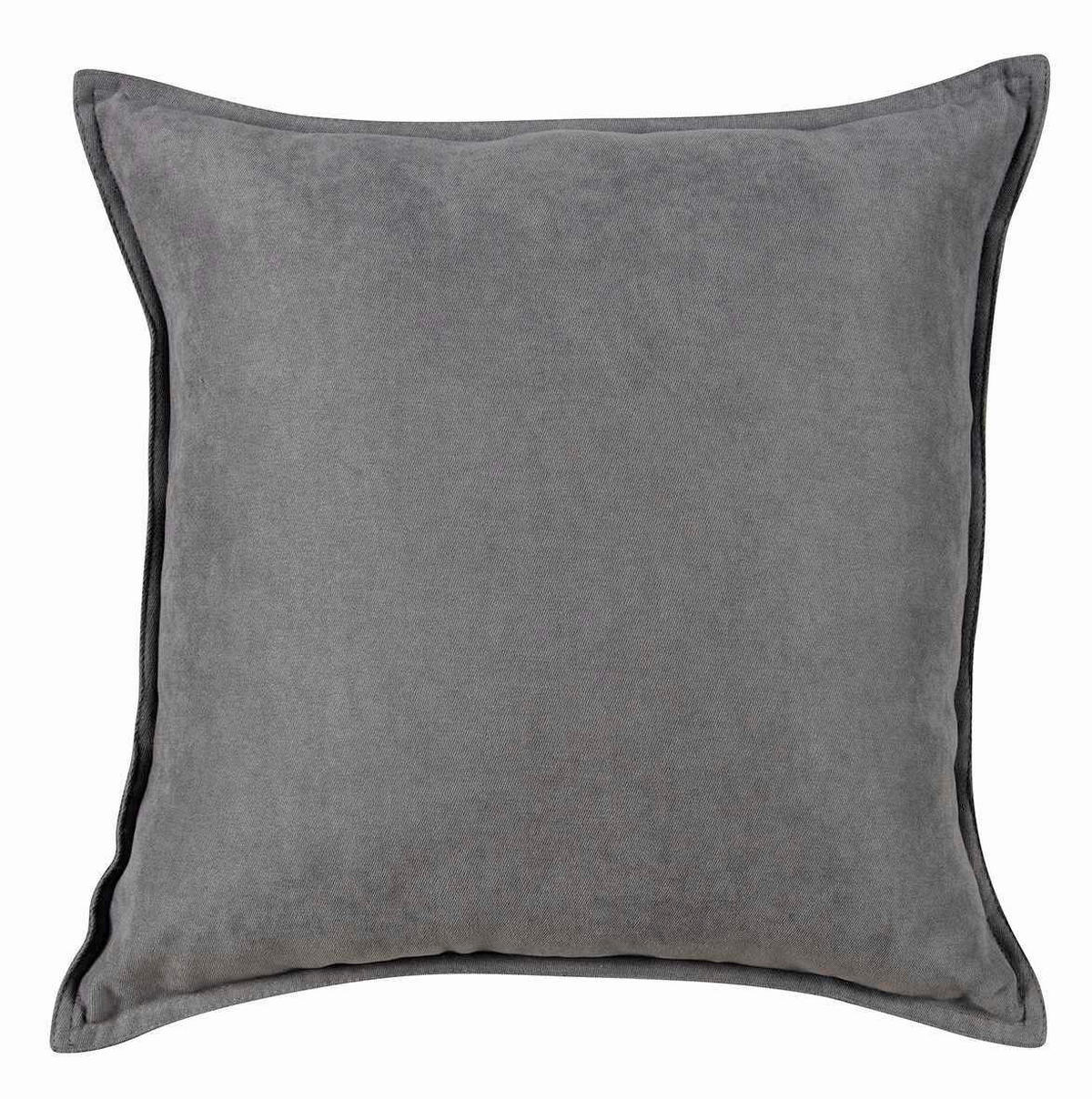 ZIERKISSEN   45/45 cm   - Anthrazit, Basics, Textil (45/45cm) - Novel