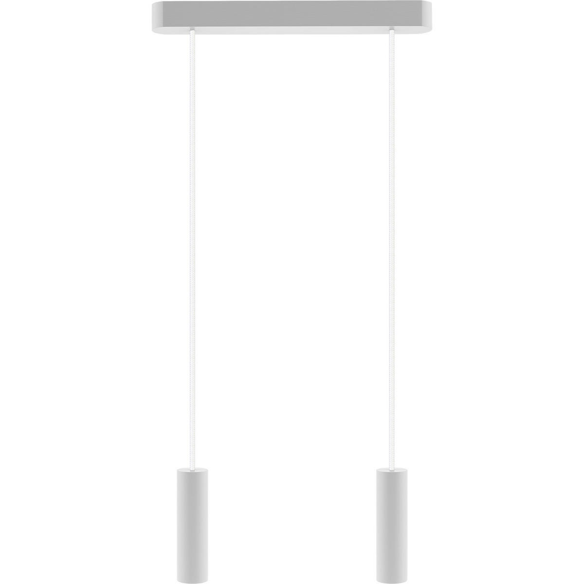 ZÁVĚSNÉ SVÍTIDLO, 37/3.4/150 cm  - bílá, Design, dřevo (37/3.4/150cm)
