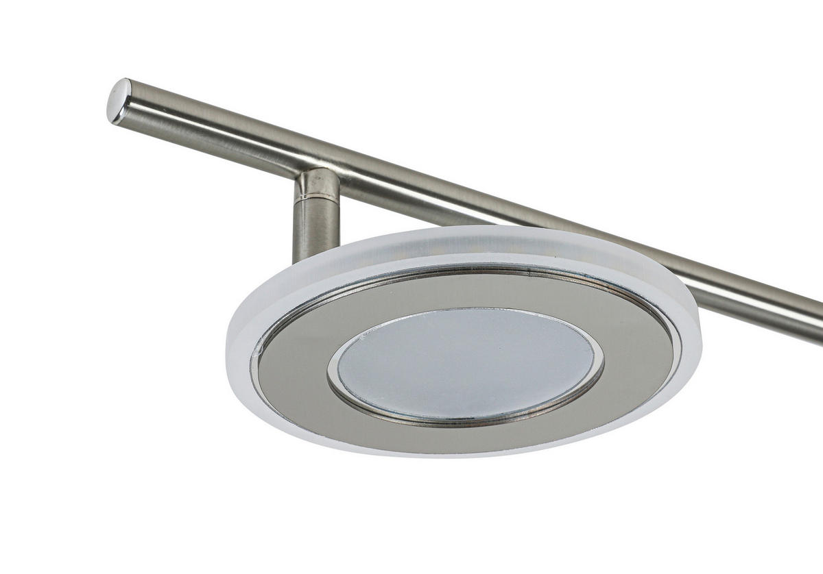LED-SPOTLIGHT 82/17,5/13 cm   - kromfärg/nickelfärgad, Design, metall/plast (82/17,5/13cm) - Novel