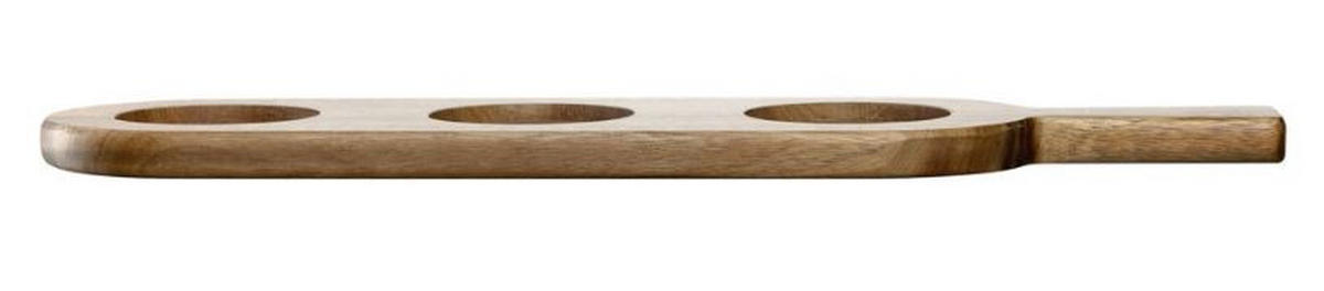 DASKA ZA SERVIRANJE  drvo  - braon, Lajfstajl, drvo (40/1,5/11cm) - Leonardo