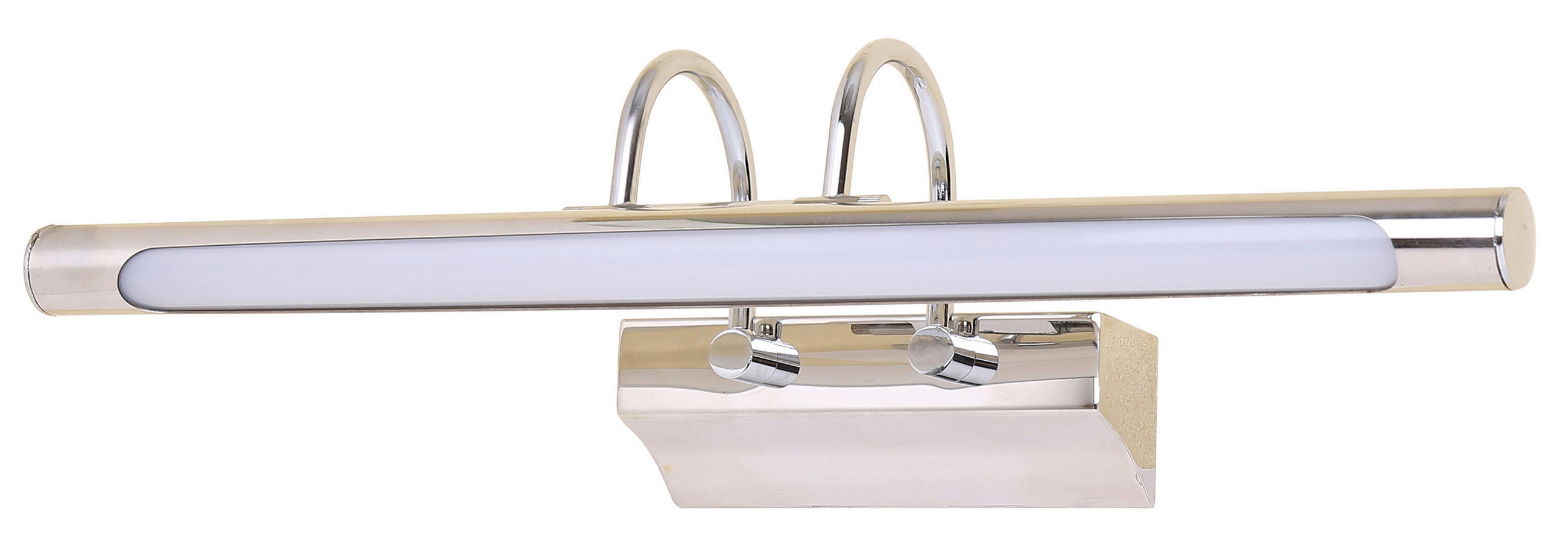 LED VÄGGLAMPA 14/43/10 cm   - kromfärg, Basics, metall (14/43/10cm)