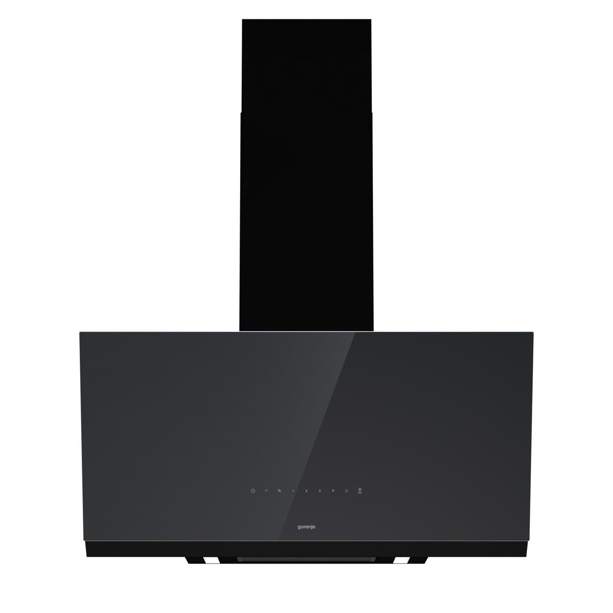 DUNSTABZUGSHAUBE WHI96236B  - Schwarz, Trend, Metall (89,5/45/41,2cm) - Gorenje