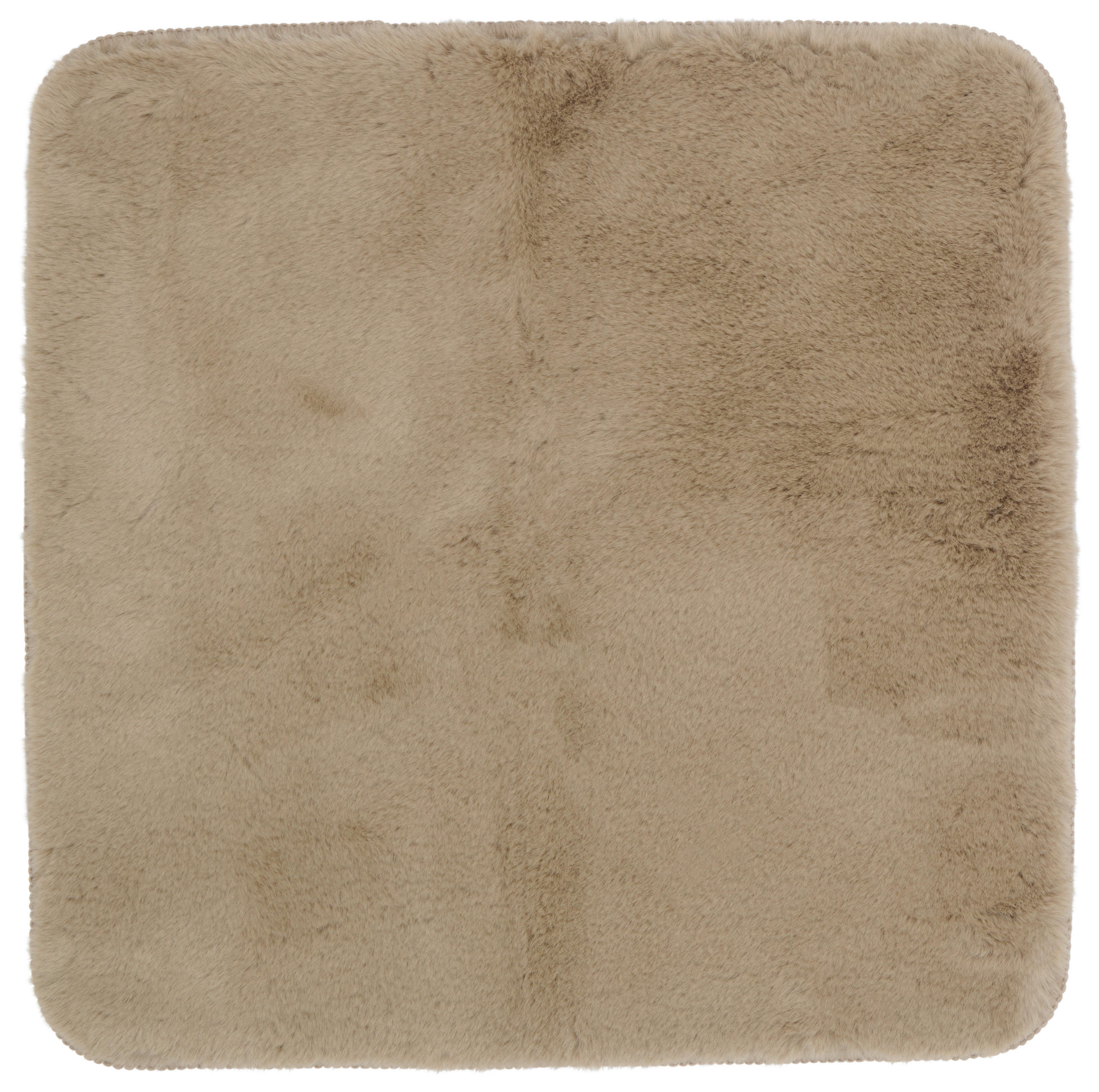 KOUPELNOVÁ PŘEDLOŽKA, 50/50 cm - světle hnědá, Basics, plast (50/50cm) - Esposa